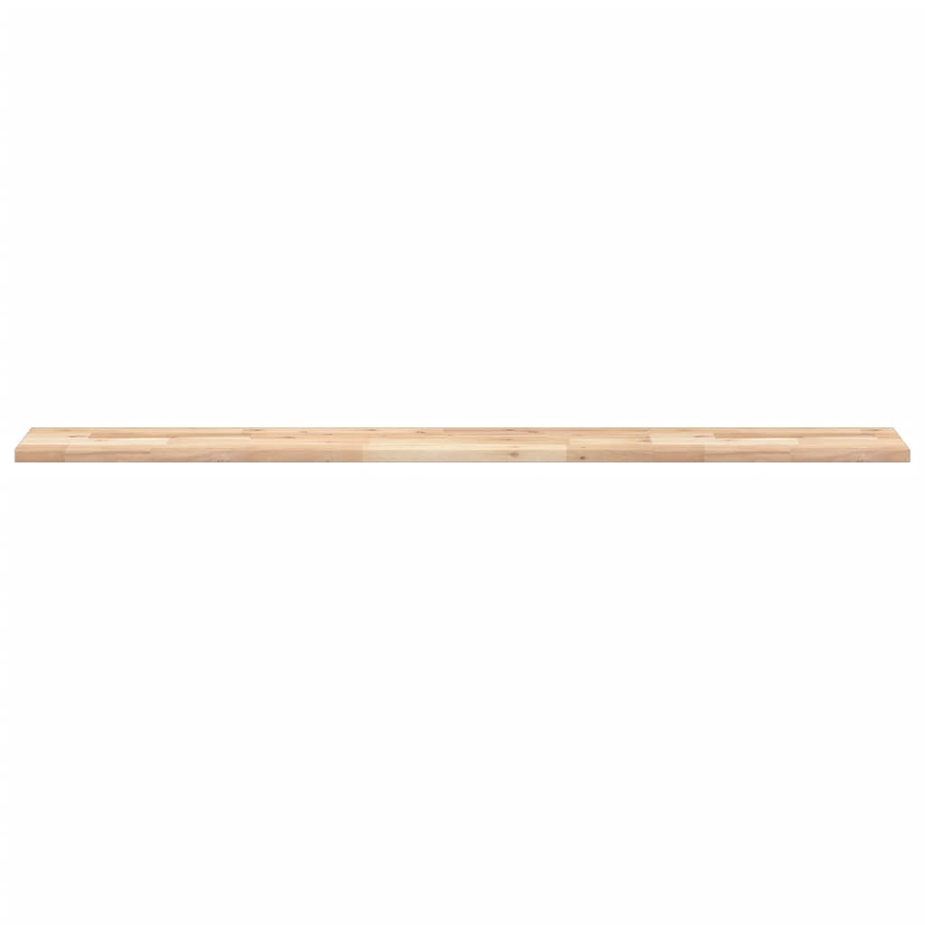Table Top 120x20x2 cm Rectangular Solid Wood Acacia