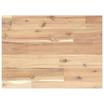 Table Top 40x30x2 cm Rectangular Solid Wood Acacia