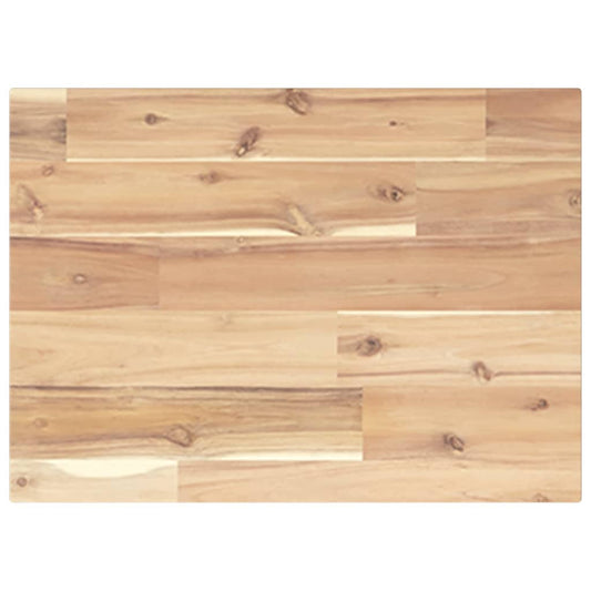 Table Top 60x30x2 cm Rectangular Solid Wood Acacia