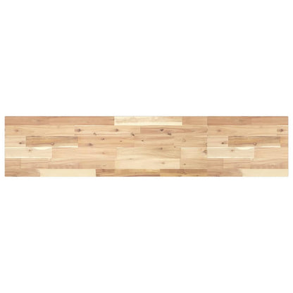 Table Top 140x30x2 cm Rectangular Solid Wood Acacia