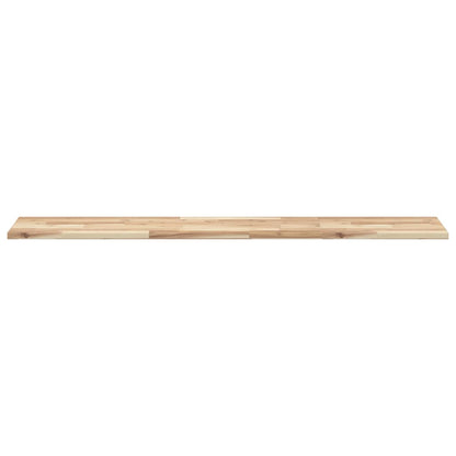 Table Top 160x30x2 cm Rectangular Solid Wood Acacia