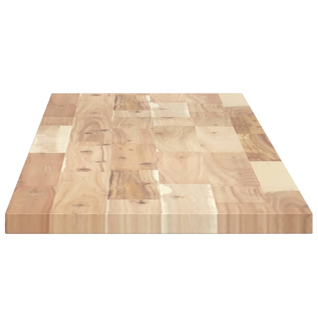 Table Top 160x30x2 cm Rectangular Solid Wood Acacia