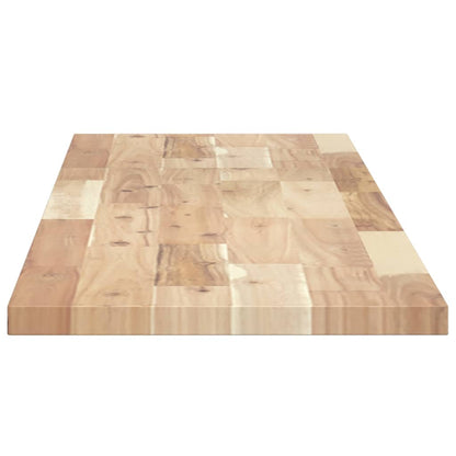 Table Top 160x30x2 cm Rectangular Solid Wood Acacia