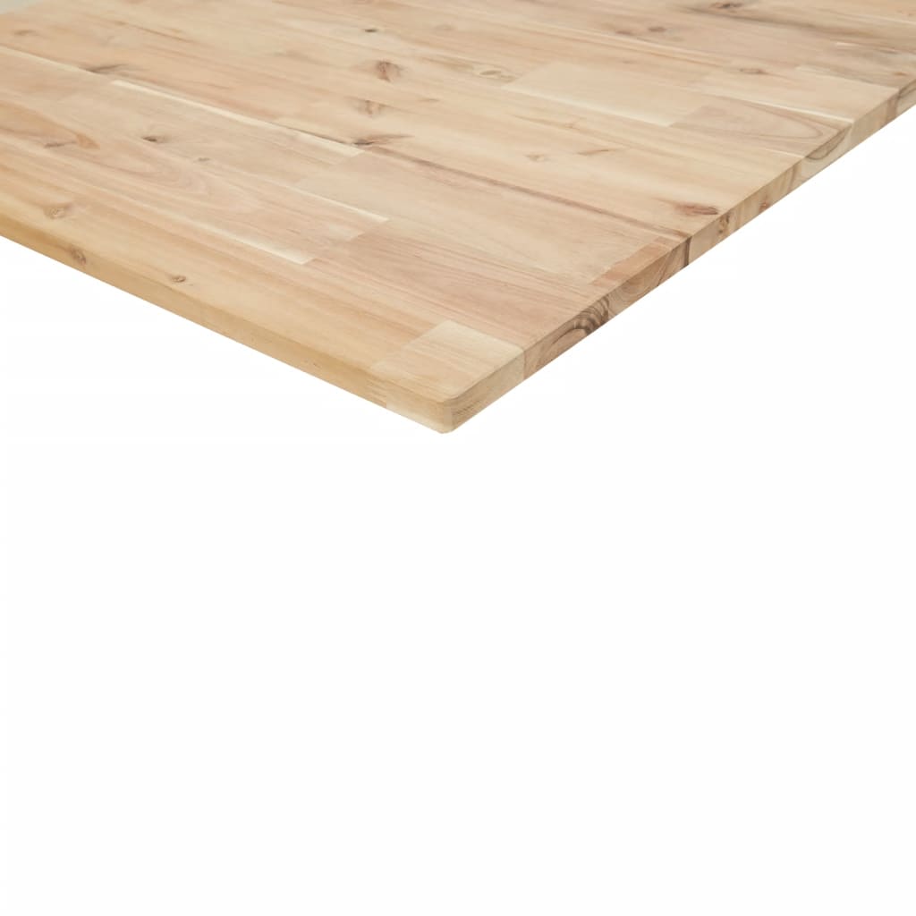 Table Top 160x30x2 cm Rectangular Solid Wood Acacia