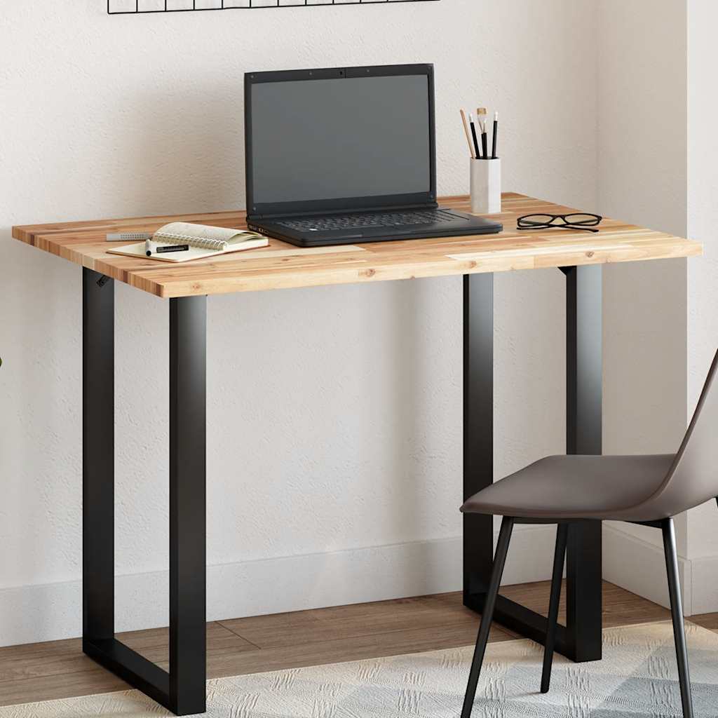 Table Top Rectangular 80x70x2 cm Solid Wood Acacia