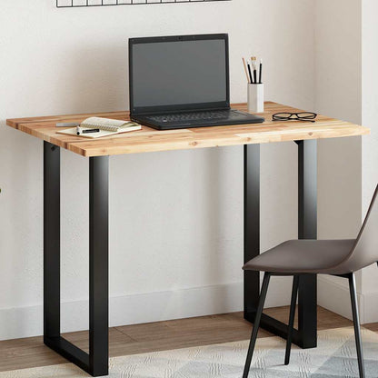 Table Top Rectangular 100x70x2 cm Solid Wood Acacia