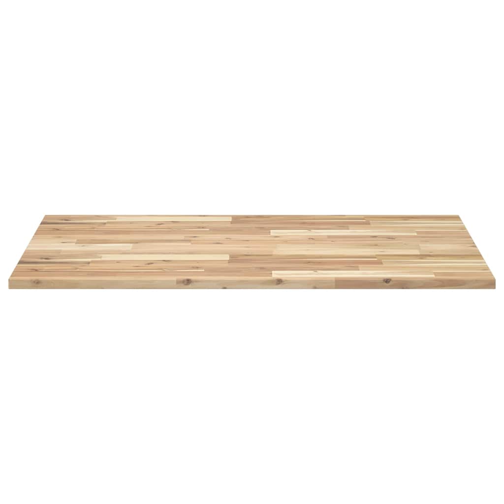 Table Top Rectangular 120x70x2 cm Solid Wood Acacia