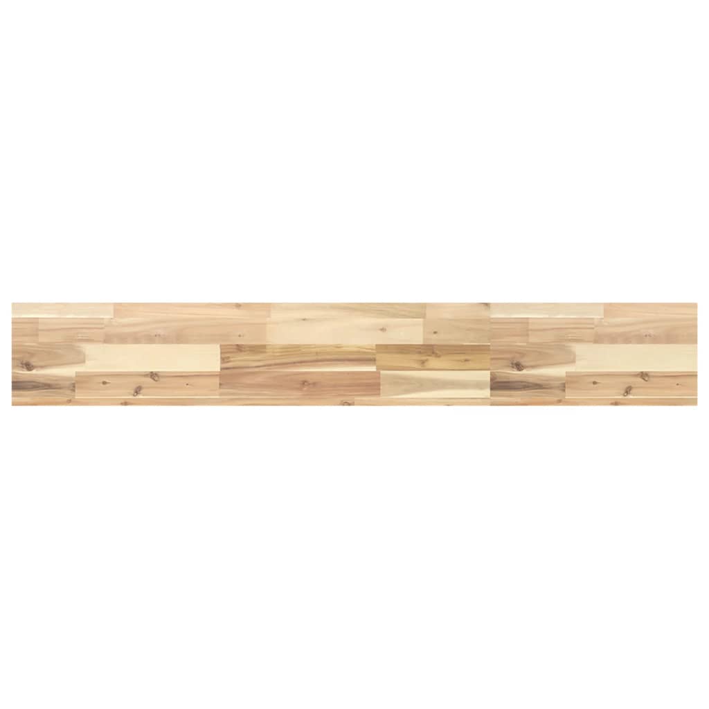 Table Top 140x20x4 cm Rectangular Solid Wood Acacia