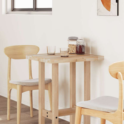 Table Top Rectangular 80x50x4 cm Solid Wood Acacia
