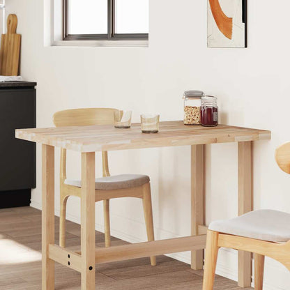 Table Top Rectangular 120x70x4 cm Solid Wood Acacia