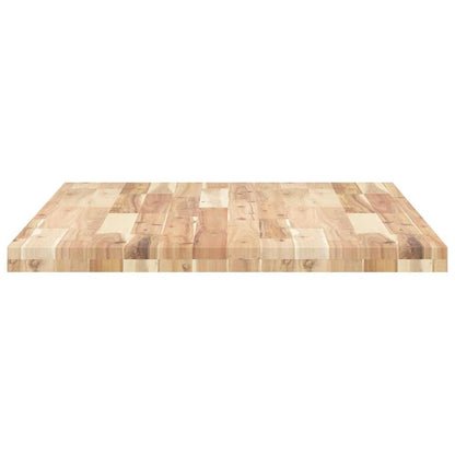 Table Top Rectangular 120x70x4 cm Solid Wood Acacia
