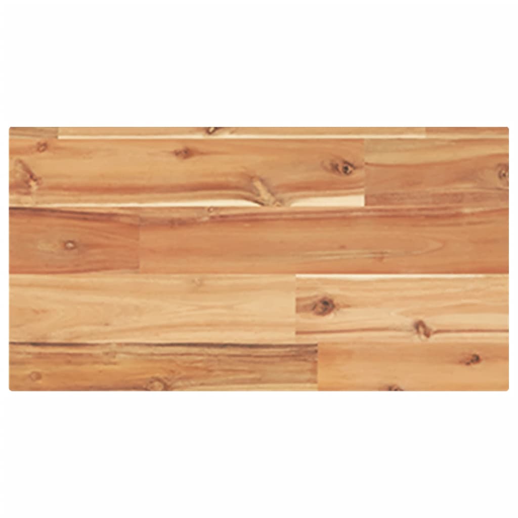 Table Top Rectangular 60x20x2 cm Solid Wood Acacia
