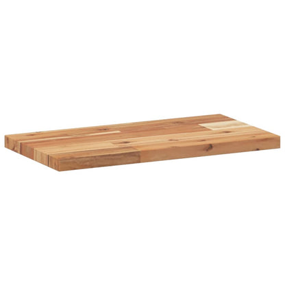 Table Top Rectangular 60x20x2 cm Solid Wood Acacia