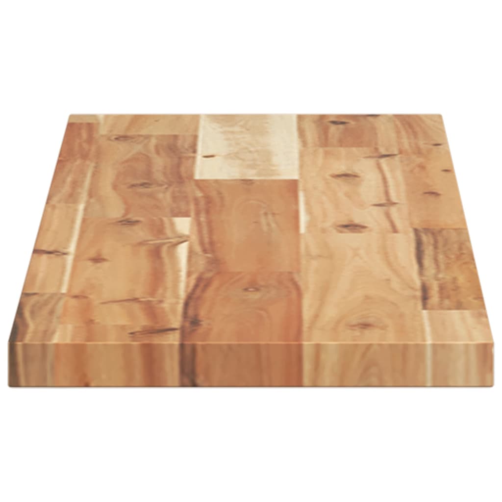 Table Top Rectangular 80x20x2 cm Solid Wood Acacia