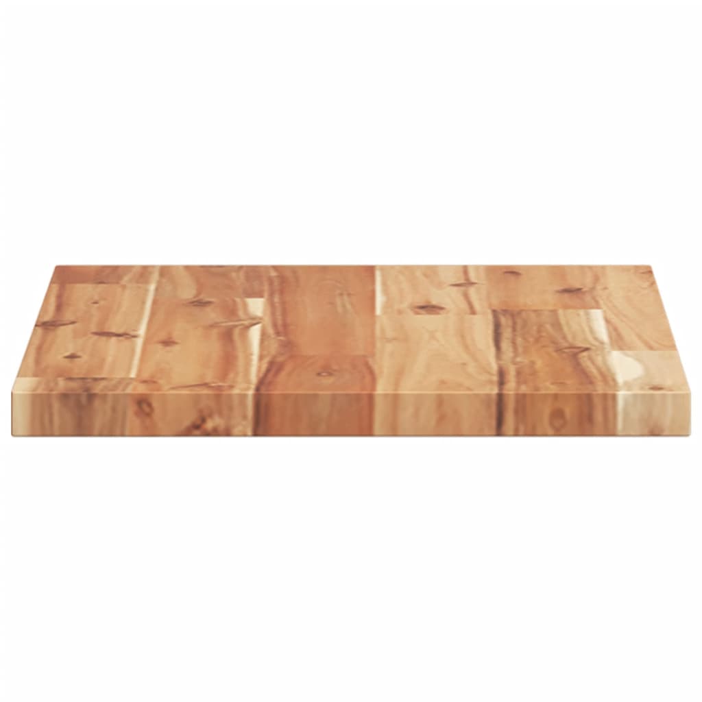 Table Top Rectangular 40x30x2 cm Solid Wood Acacia