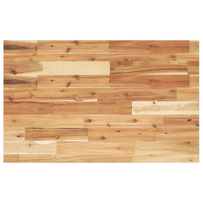 Table Top Rectangular 60x50x2 cm Solid Wood Acacia