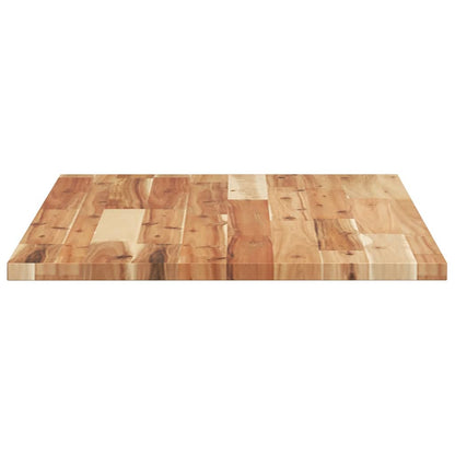 Table Top Rectangular 60x50x2 cm Solid Wood Acacia