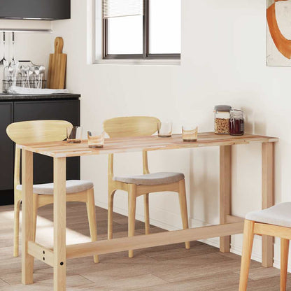Table Top Rectangular 140x60x2 cm Solid Wood Acacia