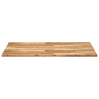 Table Top Rectangular 80x70x2 cm Solid Wood Acacia