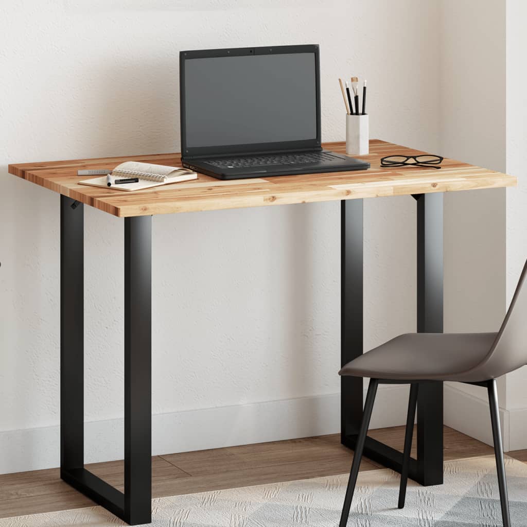 Table Top Rectangular 80x70x2 cm Solid Wood Acacia