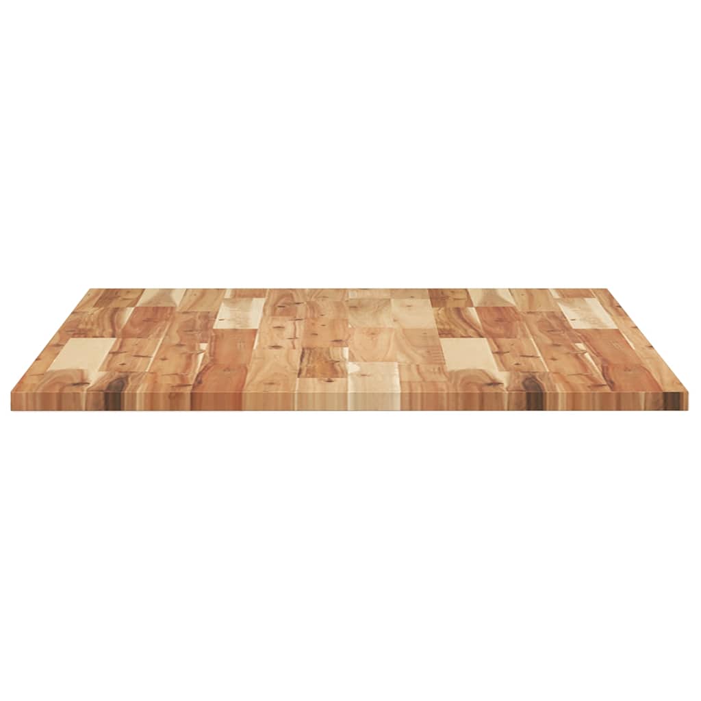 Table Top Rectangular 100x70x2 cm Solid Wood Acacia