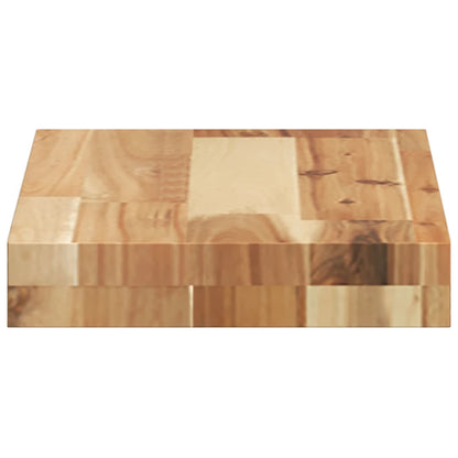 Table Top 60x20x4 cm Rectangular Solid Wood Acacia