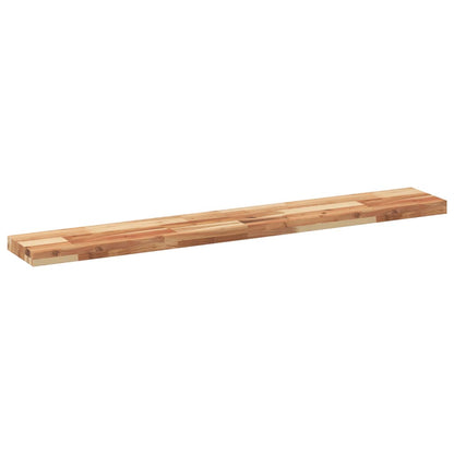 Table Top 120x20x4 cm Rectangular Solid Wood Acacia