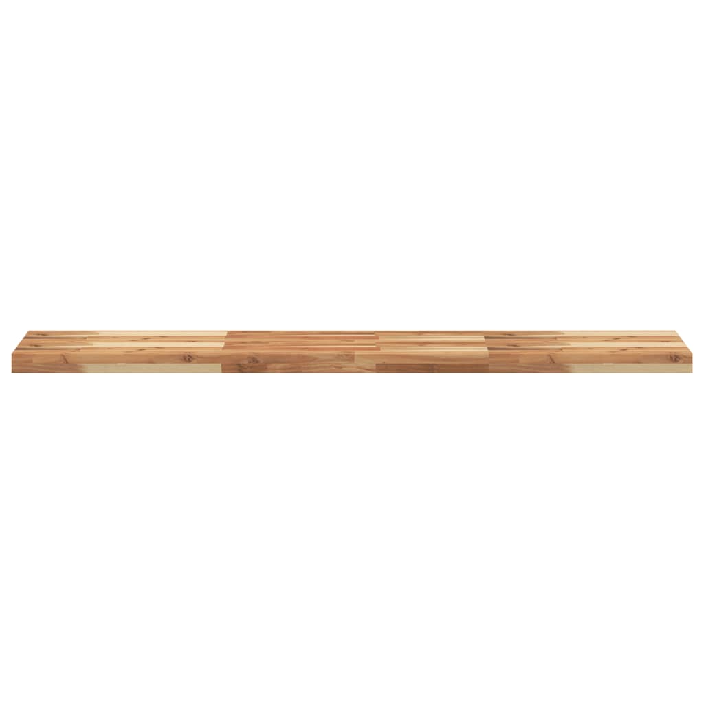 Table Top 140x30x4 cm Rectangular Solid Wood Acacia