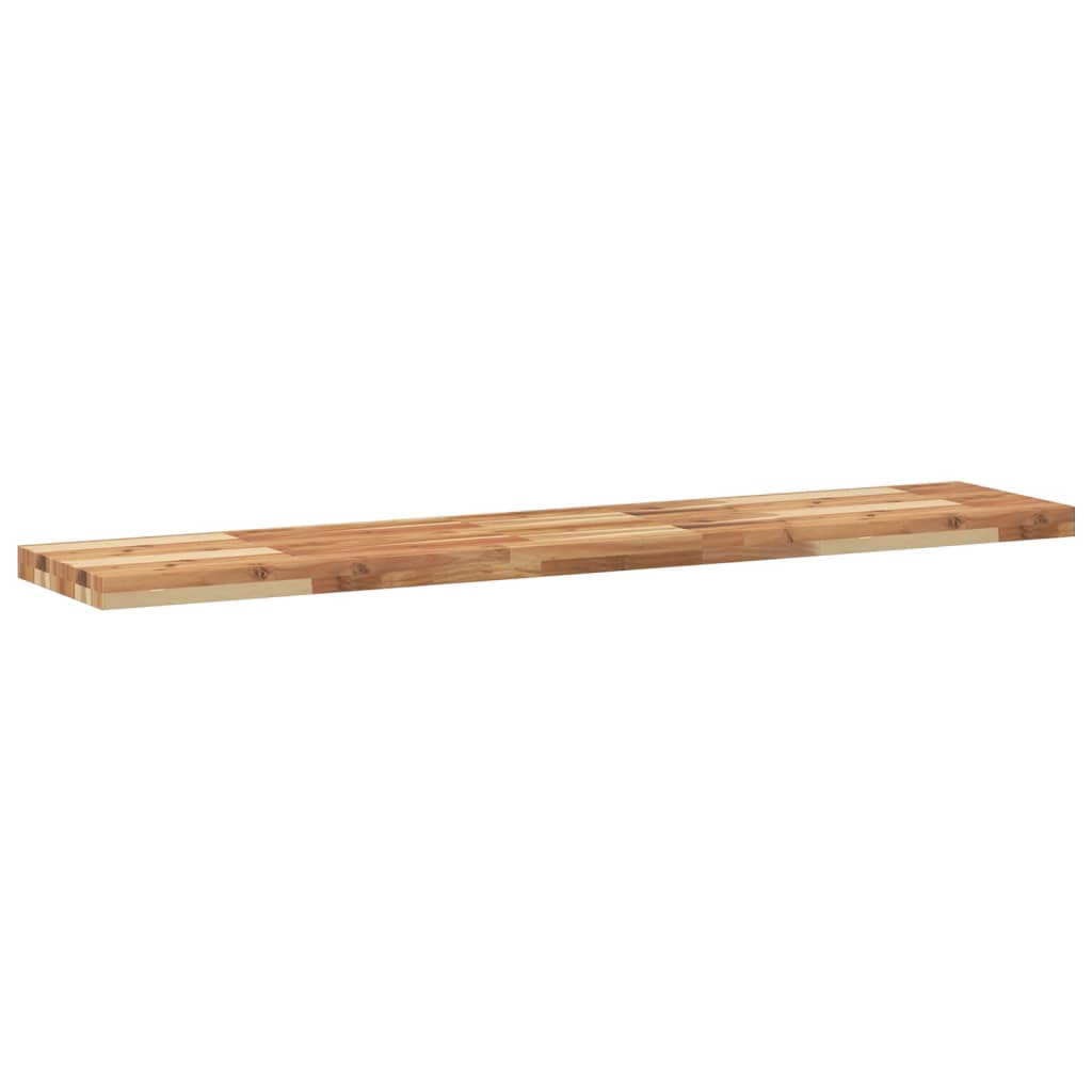Table Top 160x30x4 cm Rectangular Solid Wood Acacia
