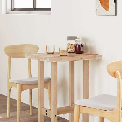 Table Top Rectangular 80x50x4 cm Solid Wood Acacia