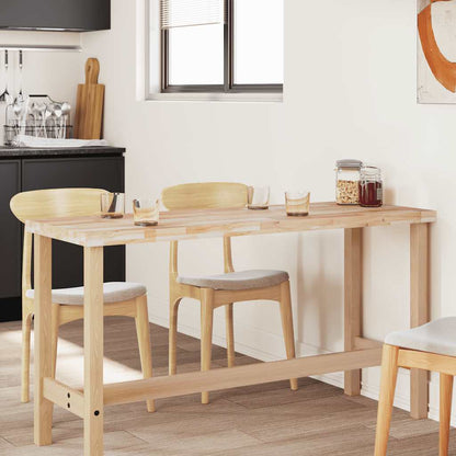 Table Top Rectangular 140x60x4 cm Solid Wood Acacia