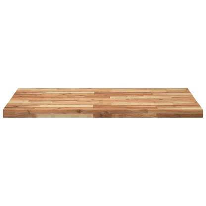 Table Top Rectangular 120x70x4 cm Solid Wood Acacia