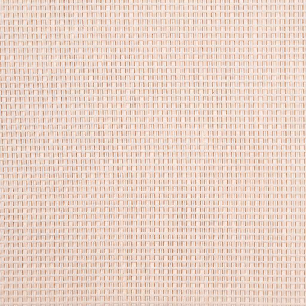 Sun Lounger with Table Cream Solid Wood Acacia and Textilene