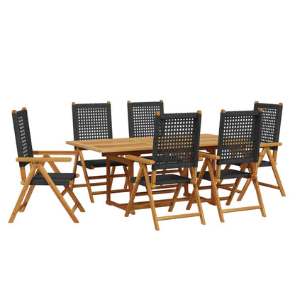 Garden Dining Set | Black