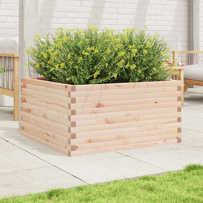 Garden Planter 90x90x46 cm Solid Wood Pine