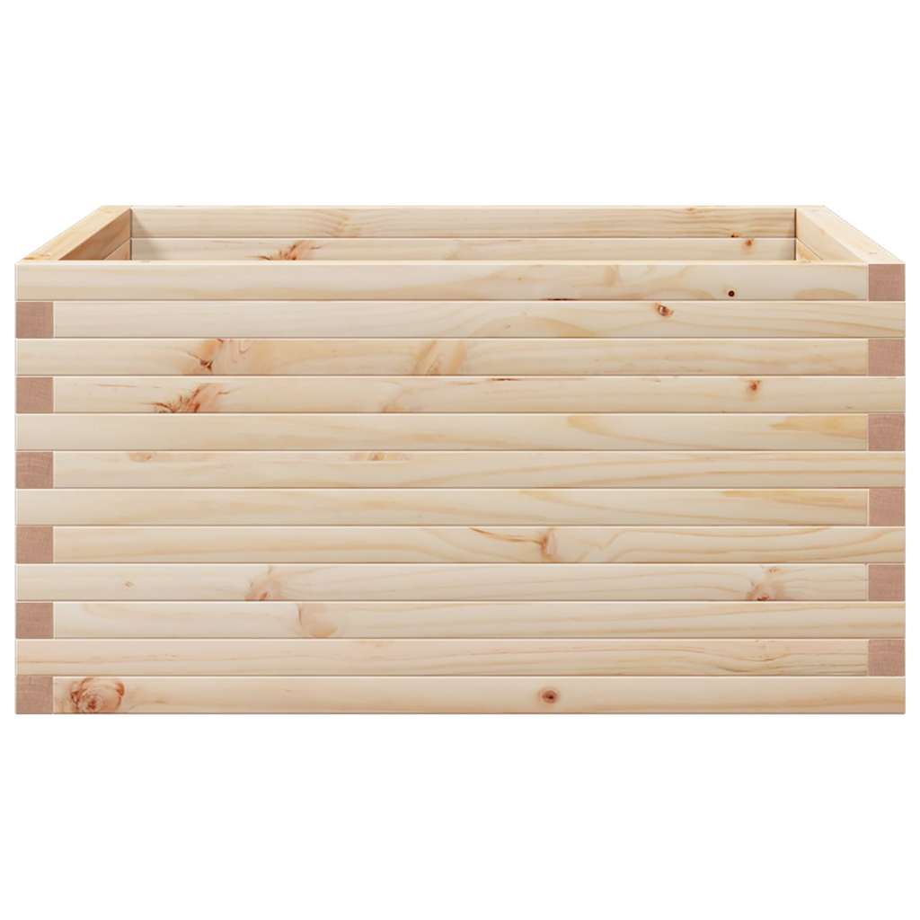Garden Planter 90x90x46 cm Solid Wood Pine