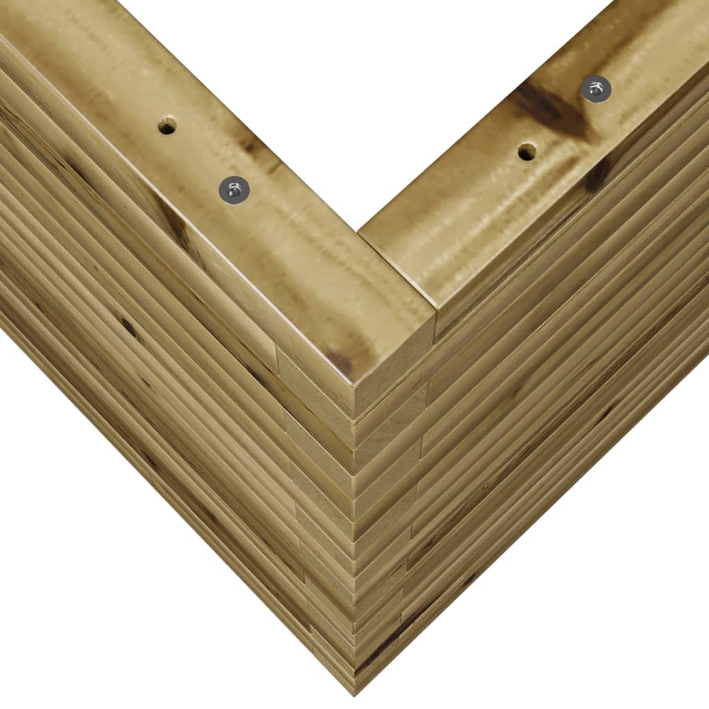Garden Planter 90x60x68.5 cm Impregnated Wood Pine
