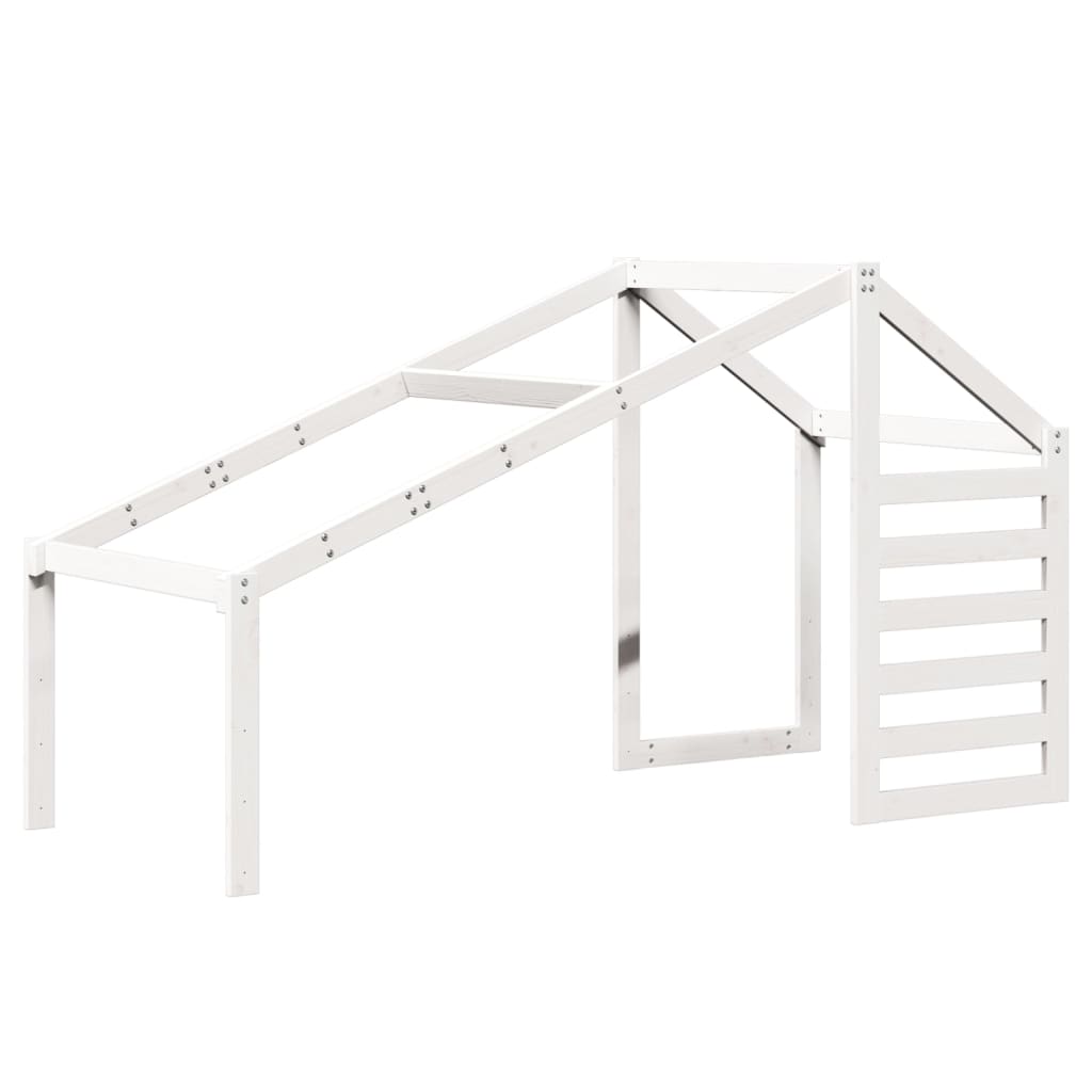 Bunk Bed without Mattress White 90x200 cm Solid Wood Pine