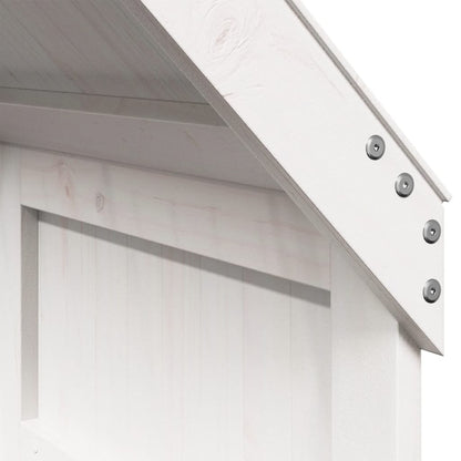 Bunk Bed without Mattress White 90x200 cm Solid Wood Pine
