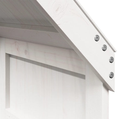 Bunk Bed without Mattress White 90x200 cm Solid Wood Pine