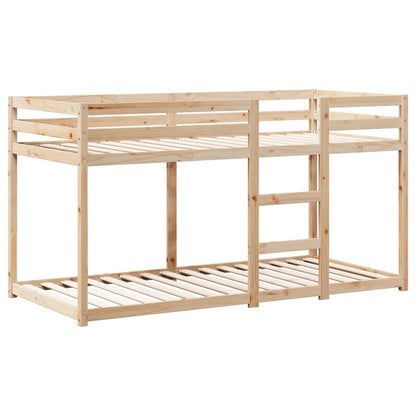 Bunk Bed without Mattress 90x200 cm Solid Wood Pine