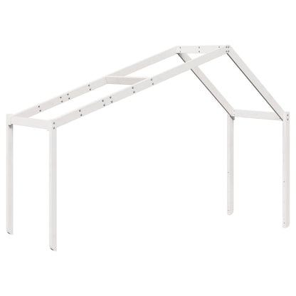 Bunk Bed without Mattress White 90x200 cm Solid Wood Pine