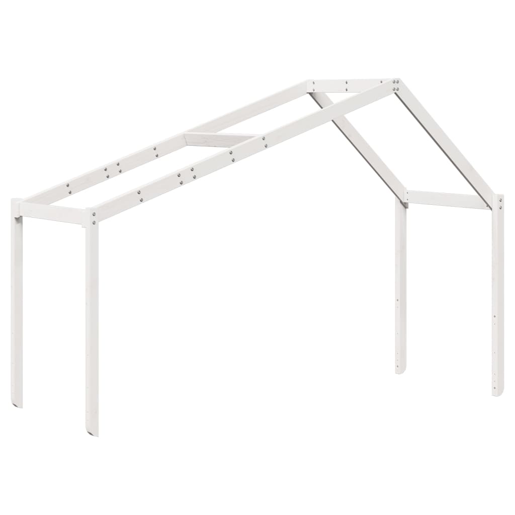 Bunk Bed without Mattress White 80x200 cm Solid Wood Pine