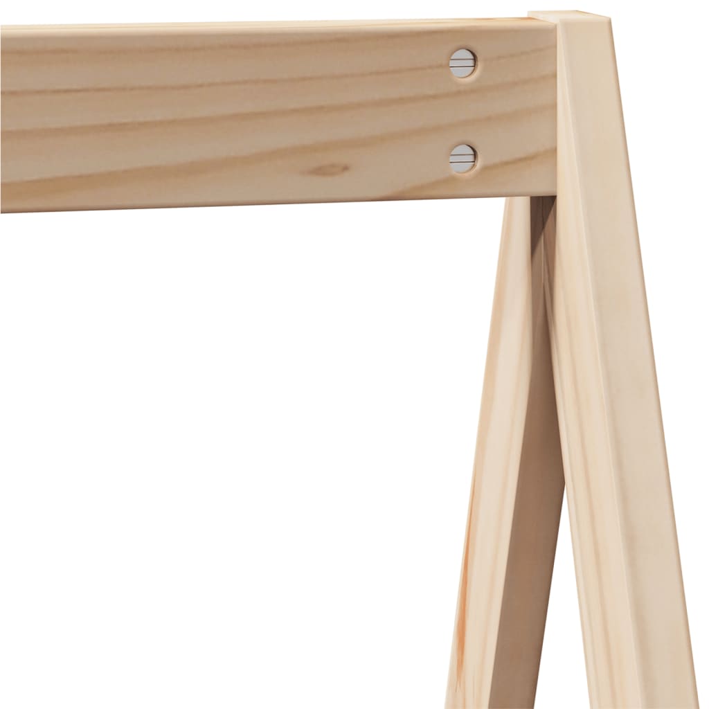 Bunk Bed without Mattress 80x200 cm Solid Wood Pine