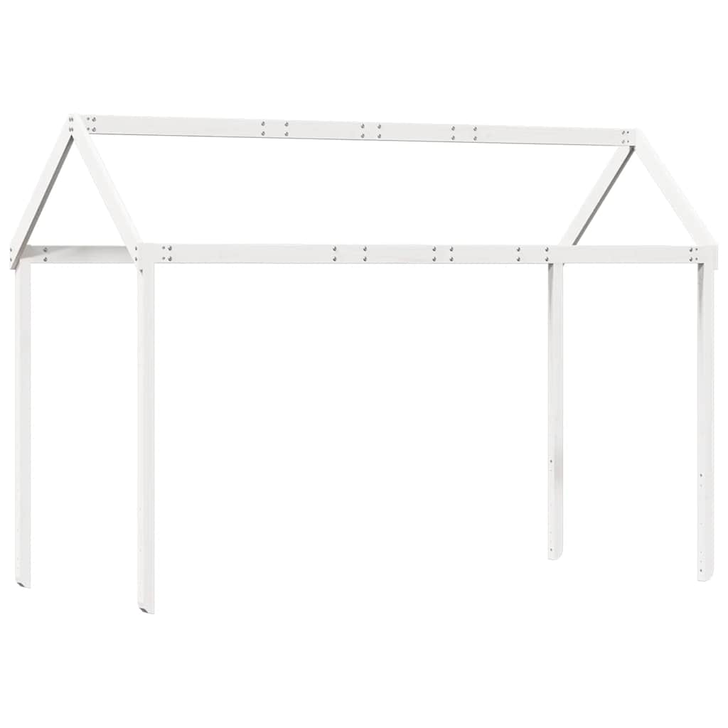 Bunk Bed without Mattress White 90x200 cm Solid Wood Pine