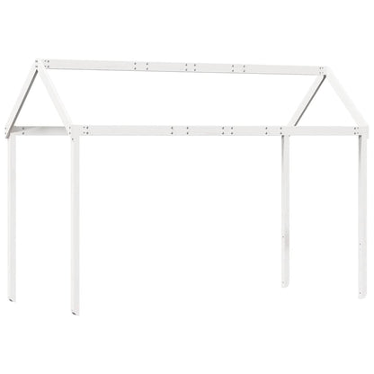 Bunk Bed without Mattress White 90x200 cm Solid Wood Pine