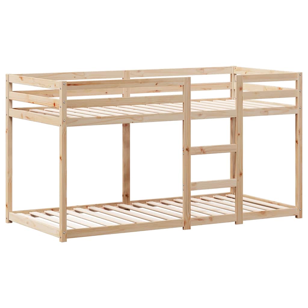 Bunk Bed without Mattress 90x190 cm Single Solid Wood Pine