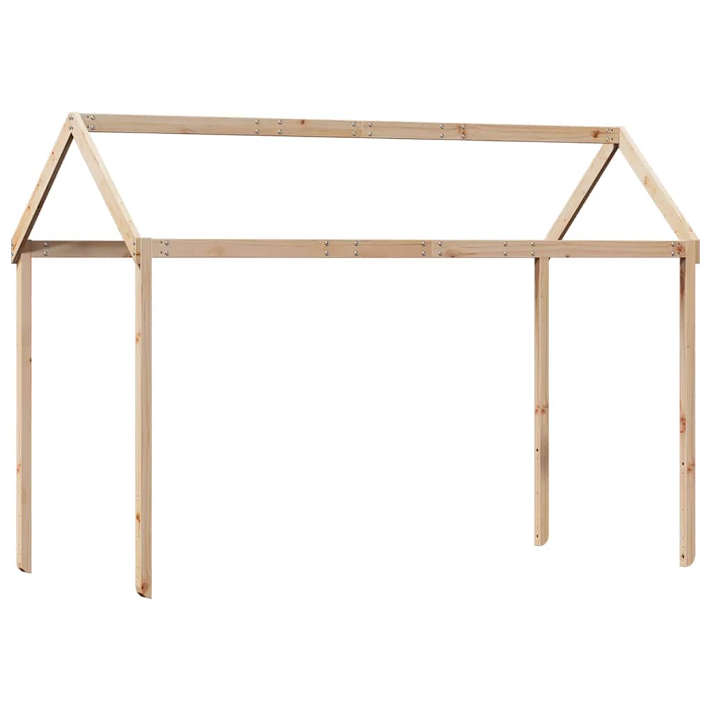 Bunk Bed without Mattress 90x190 cm Single Solid Wood Pine