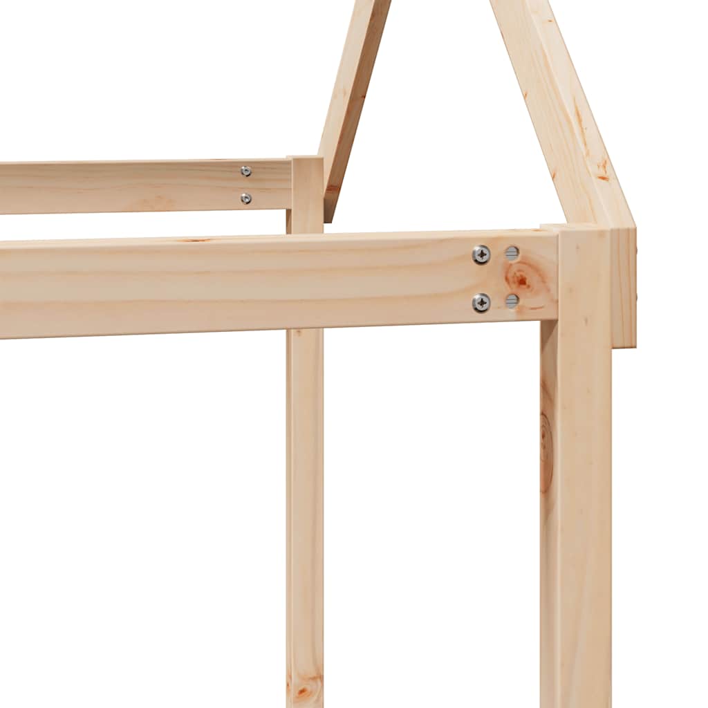 Bunk Bed without Mattress 90x190 cm Single Solid Wood Pine