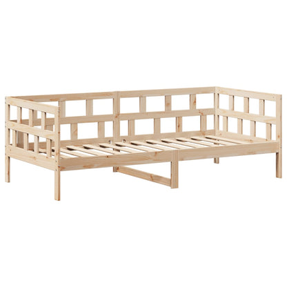 Day Bed with Roof without Mattress 80x200 cm Solid Wood